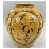 Breininger Pottery Pennsylvania Redware Jar.