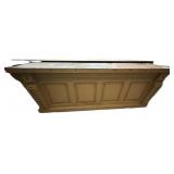 19th C Wooden Painted Country Store Countertop.