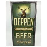 Deppen Brewing Company Reading PA Beer Sign.