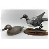 Vintage Meyer Common Loon & Sponsa Woodduck.