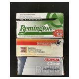 222 & 223 REM. Ammunition.