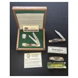 Case NMLRA, Remington & Old Timer Pocket Knives