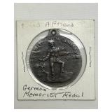 WWI "I had A Comrade" Donation Medal.