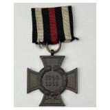 German WWI Hindenburg Cross Of Honor Medal
