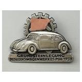 WWII German Volkswagen Workers Badge.