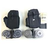 Pair Of M16/M4 5.56mm Drum Magazines.