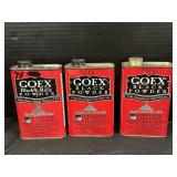 Goex & Gearhart-Owenï¿½s, Swiss Cans Of Black Powder