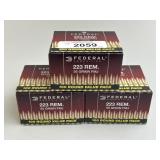 Federal .223 REM Ammo (300 Rounds).