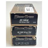 Blazer Brass .40 S&W Ammo (135 Rounds).