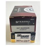 .357 SIG & .357 MAG Ammo.