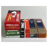 .38 SPL, .25 AUTO, .22 LR Ammo.