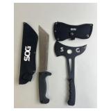 SOG Machete & Hatchet.