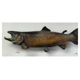 Taxidermy Wall Mounted Salmon.