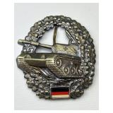 WWII German Bundeswehr Tank Beret Badge.
