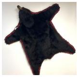 Outstanding Taxidermy Black Bear Rug.