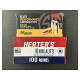 10mm & 10mm Auto FMJ Ammo.;