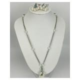 Sterling Silver Lagos Pearl & Turquoise Jewelry.
