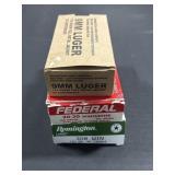 9mm, 30-30, and 308 Win Ammo.