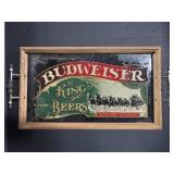 Vintage Budweiser Advertising Tray.