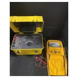 Simpson Multimeter and Ohmmeter.