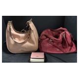 2 Coach Handbags and Wallet.