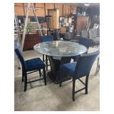 Glass Top Kitchen Table.