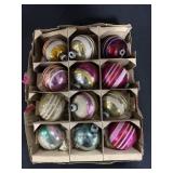 Vintage Shiny Brite Ornaments.