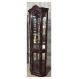 Corner Curio Cabinet.