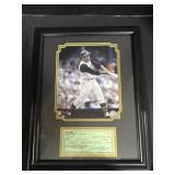 Authentic Roberto Clemente Signed Check.