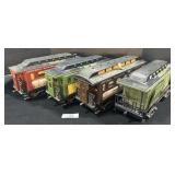 4 Beam Whiskey Train Car Decanters