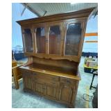 Traditional Style Maple Hutch.