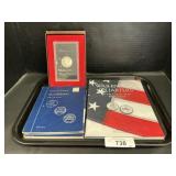 Coin Collection Books.