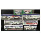 Hess Trucks, Jet, Racers, Helicopter.