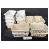 Mini Ceramic Loaf Pans.