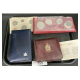 Royal Canadian Mint Proof Sets.