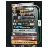 Rock Band Tour VHS Tapes, UFO, Ozzy, Scorpions.