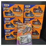 Matchbox Harley Davidson Toy Motorcycles.