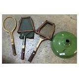 Porcelain Enamel Industrial Shade & Rackets.