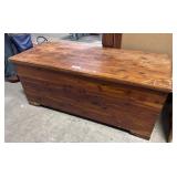 Vtg Cedar Blanket Chest.