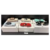 6 NOS Danbury Mint and Die Cast Collector Cars.