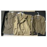 WWII Army Uniform & Ike Jacket.