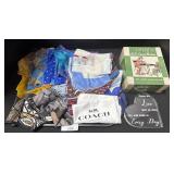 Beautiful Scarves, Singer Childï¿½s Sewing Machine.