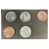 Large Commemorative Repro Coins.