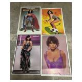 4 70ï¿½s Actresses Posters.