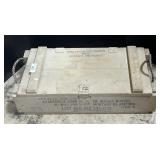 U.S. Military Ammo Explosive Mortar Crate.