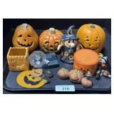 Jack-O-Lanterns, Ornaments, Candle Holders.