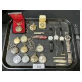 Pocket Watches, Pocket Knives, Pavot, Westclox.