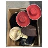 Womenï¿½s Fashion Hats, Doll Cowboy Hats.: The two