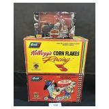 Die Cast Revell Racing Cars & Harley Motorcycle.