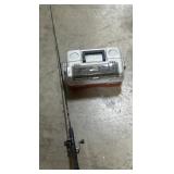 Cabelaï¿½s Fishing Rod & Plano Tackle Box.